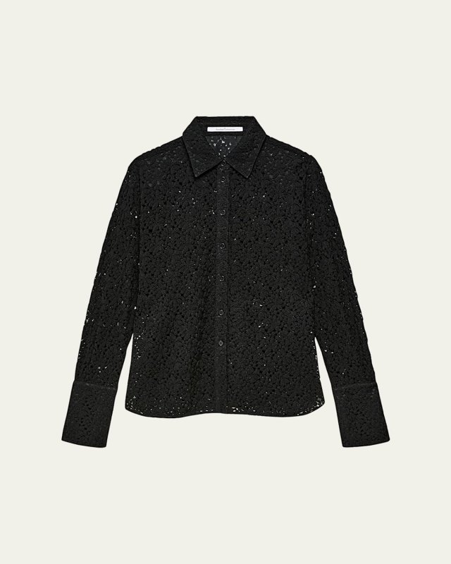 Botanical Guipure Mens Shirt